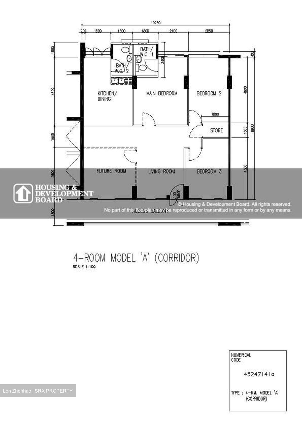 Blk 352 Choa Chu Kang Central (Choa Chu Kang), HDB 4 Rooms #554563361